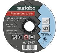 Metabo Flexiamant Super 125 x 6,0 x 22,23 inox, meule d'ébarbage 616747000