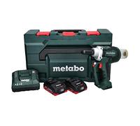 metabo 619002800 Riveteuse à Batterie 18V / 2X LiHD 4,0 Ah Li-ION NP 18 LTX BL 5.0 Avec étui MetaLoc, Couleur