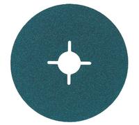 METABO 622976000 - Disco de fibra Corindon circonio Inox-Metal circular ranurado 115 mm grano 100 (Envase de 25 Ud)