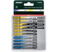 Metabo Lames de scie sauteuse 623600000 6.23600.00 - Lot de 10 - Bois, métal, plastique