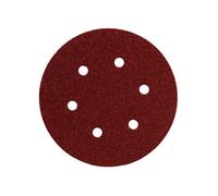 METABO Papier abrasif autocollant (25 pièces) 150 mm P60, bois et métal, SXE 624020000