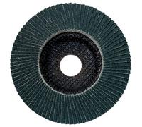 Metabo Plateau abrasif à lamelles 125 mm P 40, corindon de zirconium, acier, acier inoxydable, modèle bombé metabo Quantité:10