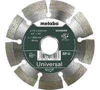 Metabo 624295000 Disque à tronçonner diamanté Diamètre 115 mm Ø de perçage 22.23 mm Béton 1 pc(s)