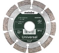 Metabo Meule de tronçonnage diamantée 125x22,23mm, « SP-U », Universal « SP », blister (624296000) Quantité:1