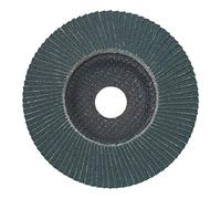 METABO 624475000 - Disco abrasivo de láminas Corindón circonio Inox-Metal recto 125 mm grano 40 (Envase de 10 Ud)