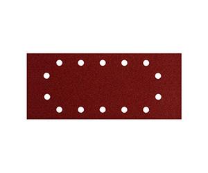 METABO 624497000 - Hojas de lijar Professional para madera y metal 14 perforaciones para tensar 115 x 280 mm grano P 240 (Envase de 10 Ud)