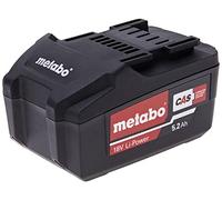 Metabo 625592000 Batterie 18V 5,2Ah Li-ION Noir