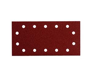 METABO 625791000 - Hojas de lijar Professional para pinturas y masillas 14 perforaciones enganche velcro 115 x 230 mm grano P 180 (Envase de 10 Ud)