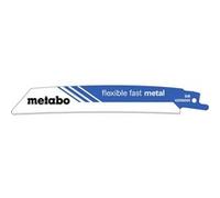 Metabo Lames de scie sabre Flexible Fast Metal 150 x 0,9 mm BiM 18 TPI – Lot 5 (626566000)