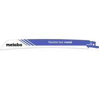 Metabo 626569000 LAMES DE SCIE SABRE FLEXIBLE FAST METAL Longueur lame de scie 225 mm 5 pc(s)
