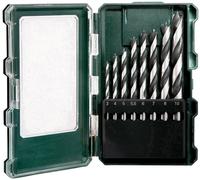 Metabo Jeu de forets pour bois 626705000 – 8 pièces 3,4,5,5.5,6,7,8,10 mm – 1 pc(s)