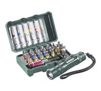 Metabo 626721000 Jeu d'embouts 29 pièces vis Pozidriv, cruciforme Phillips, vis
