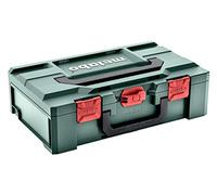 Metabo 626891000 Mallette à outils vide Metabox 145 L (incrustation pour visseuse + visseuse à percussion, mallette en ABS, sans outils, empilable, 396 x 296 x 145 mm, volume 14,1 l)