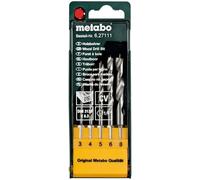 Metabo 627111000 Jeu de forets pour le bois 5 pièces 3 mm, 4 mm, 5 mm, 6 mm, 8 mm 1 pc(s)
