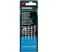 Metabo 627112000 Jeu de forets pour le métal 5 pièces 3 mm, 4 mm, 5 mm, 6 mm, 8 mm 1 pc(s)