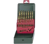 Metabo 627156000 HSS Jeu de forets pour le métal 19 pièces 1 mm, 1.5 mm, 2 mm, 2.5 mm, 3 mm, 3.5 mm, 4 mm, 4.5 mm, 5 mm, 5.5 mm, 6 mm, 6.5 mm, 7 mm, 7.5 mm, 8