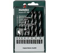 Metabo Coffret de forets à pierre, 8 pièces metabo Quantité:1
