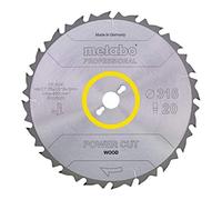 METABO 628018000 - Hoja de sierra metal duro HW/CT Power Cut 400 x 30 mm dientes 28 FZ/FA
