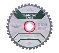 Metabo Lame de scie circulaire HW/CT 216 x 30 x 2,4/1,8 Quantité 1