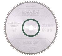 Lame de scie circulaire au carbure Metabo HW/CT 305X30 96 FZ/TR5 628091000 305 x 30 x 2 mm Nombre de dents: 96 1 pc(s)