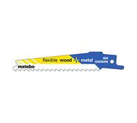Metabo 628265000 5 lames de scie sabre BIM, vert, 100 x 38721 TPI