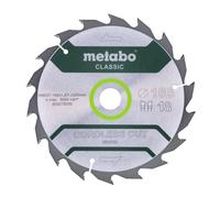 Metabo Lame de scie Cordless Cut Classic 165x20 mm 18 dents WZ 20°