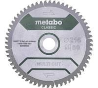 Metabo MultiCutClassic Metabo 254x30 60 FZ/TZ 5°neg Quantité:1