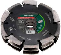 Metabo 628299000 Fraise à rainurer Carbure de tungstène Longueur 175 mm Dimension produit, Ø 125 mm 1 pièce