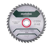 Metabo Lame de scie circulaire 628325000 – 254 x 30 x 1,6 mm, 40 dents – 1 pièce
