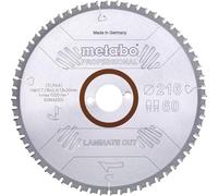 Metabo LAMINATE CUT PROFESSIONAL 628442000 Lame de scie circulaire 216 x 30 x 1.8 mm Nombre de dents: 60 1 pc(s)