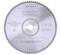 Metabo ALUMINIUM CUT PROFESSIONAL 628448000 Lame de scie circulaire 305 x 30 x 2.2 mm Nombre de dents: 84 1 pc(s)