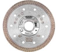 Metabo Meule de tronçonnage diamantée 125x22,23mm, « TP », Carrelage 628579000