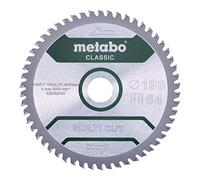 Metabo MULTI CUT CLASSIC 628663000 Lame de scie circulaire 190 x 30 x 1.4 mm Nombre de dents: 54 1 pc(s)
