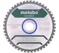 Metabo Lame de scie circulaire 628682000 Classic SteelCut/Sandwich 190 x 2 x 30 mm 48 dents