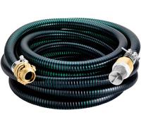 Metabo – Set de flexible d'aspiration avec robinetteries en laiton, 7 m, 1'' (25 mm) – 628798000