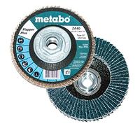 Metabo 629412000 Lot de 5 disques à lamelles abrasifs Grain 40 15 x 16 mm