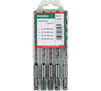 Metabo 630581000 Jeu de forets pour marteau-perforateur 5 pièces 5 mm, 6 mm, 8 mm, 10 mm Longueur totale 160 mm 5 pc(s)