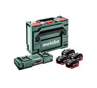 Metabo Ensemble de base Metabo 4x LiHD 10Ah + ASC 145 DUO + metaBOX Quantité:1