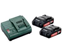 Metabo Set de base 18V/2x2.0Ah - 685161000