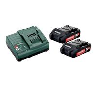 Metabo Kit de base 18V 2 x 2,0 Ah 685161000 – chargeur inclus