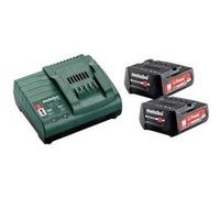 Metabo 685300000 Batterie pour outil et chargeur 12 V 2 Ah Li-Ion vert, rouge, noir et gris G