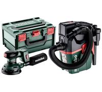 Metabo 691199000 Ponceuse excentrique sans fil brushless, + mallette, sans batterie, sans chargeur 18 V Ø 125 mm