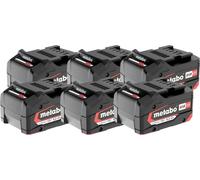 METABO Accumulateur pour outils sans fil Set Li-Power 6 × Li-Power Akkupack 18 V/5,2 Ah