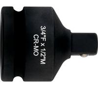 Adaptateur de 3/4' à 1/2', résistant aux chocs - METABO - 628829000