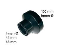 Metabo Adaptateur d’aspiration pour tubulures de Ø 100 mm, 44 mm, 58 mm metabo Quantité:1