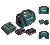 Metabo AK 18 Multi compresseur sans fil 18 V 11 bar + 2x batterie 4,0 Ah + chargeur