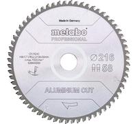Metabo AluminiumCutProf 254x30 72FZ/TZ 5°neg Quantité:1