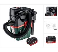 Metabo AS 18 L PC Compact Aspirateur sans fil 18 V 6 l IPX4 classe de poussière L eau et poussière + 1x batterie 8,0 Ah - sans chargeur