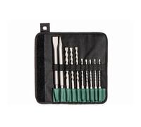 Metabo - Assortiment 10 pièces de forets SDS-Plus et burins en étui souple