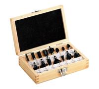 Metabo 631039000 Set De Fraisage 15 Pièces - Queue 8mm En Boîte